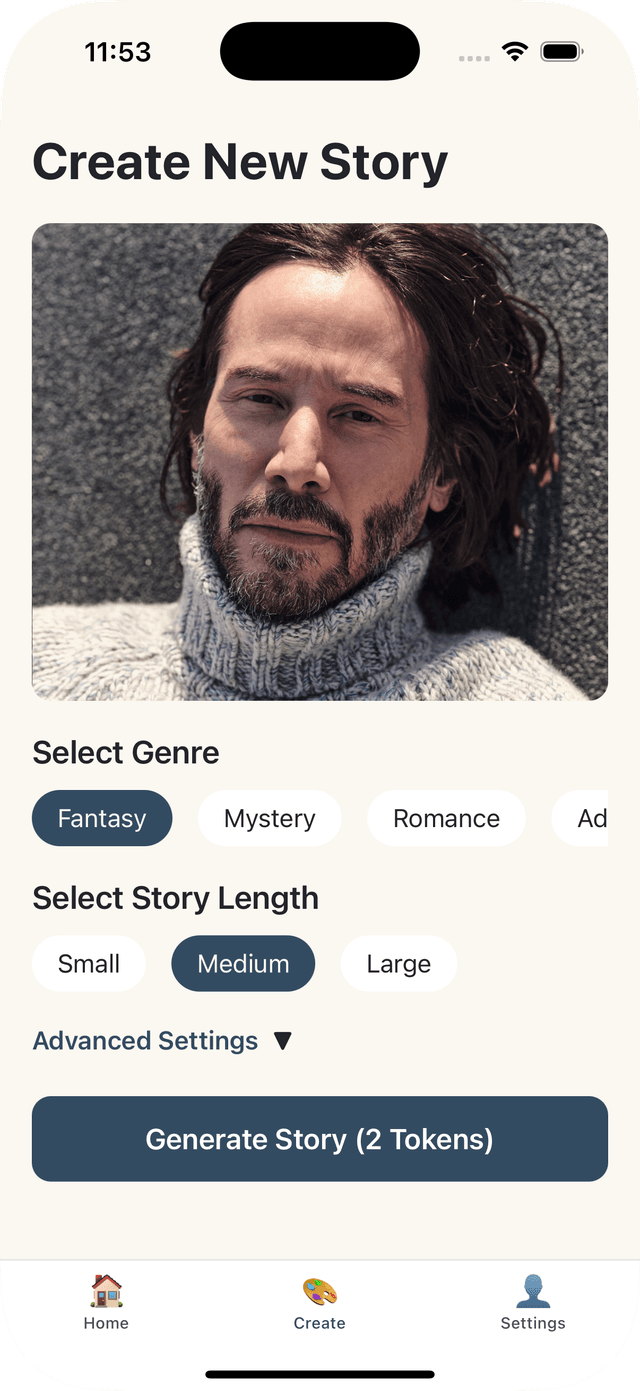 Create New Story